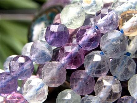 フローライト,蛍石,マルチカラー,ビーズ連,連材