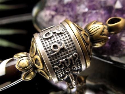 天珠 マニコロ マニ車 摩尼車 転経器 金剛杵