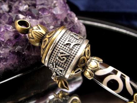 天珠 マニコロ マニ車 摩尼車 転経器 金剛杵