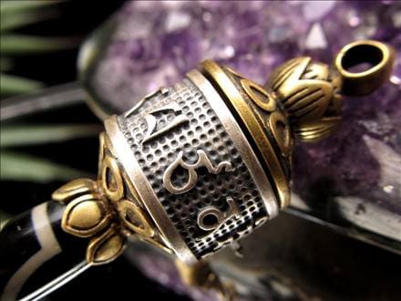 天珠 マニコロ マニ車 摩尼車 転経器 金剛杵