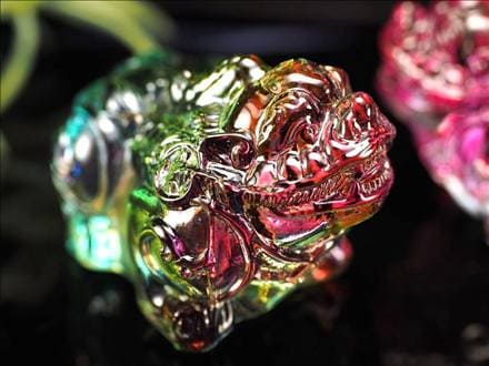 クリスタルガラス,置物,レインボー,貔貅,ヒキュウ