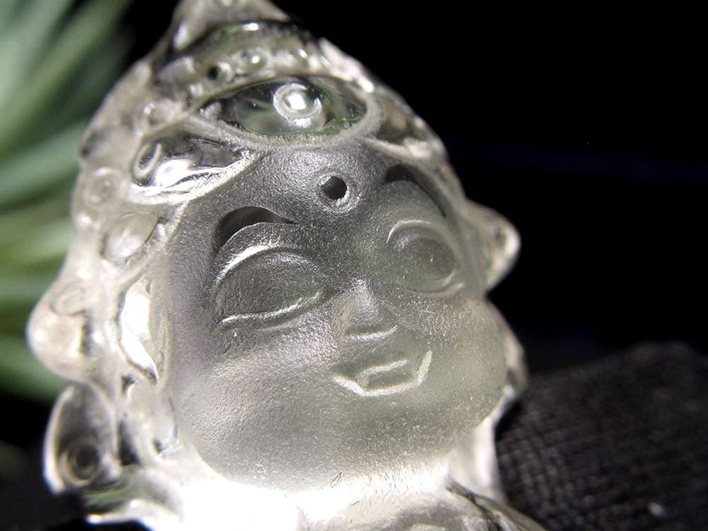観音 置物 シトリン 彫刻 仏教