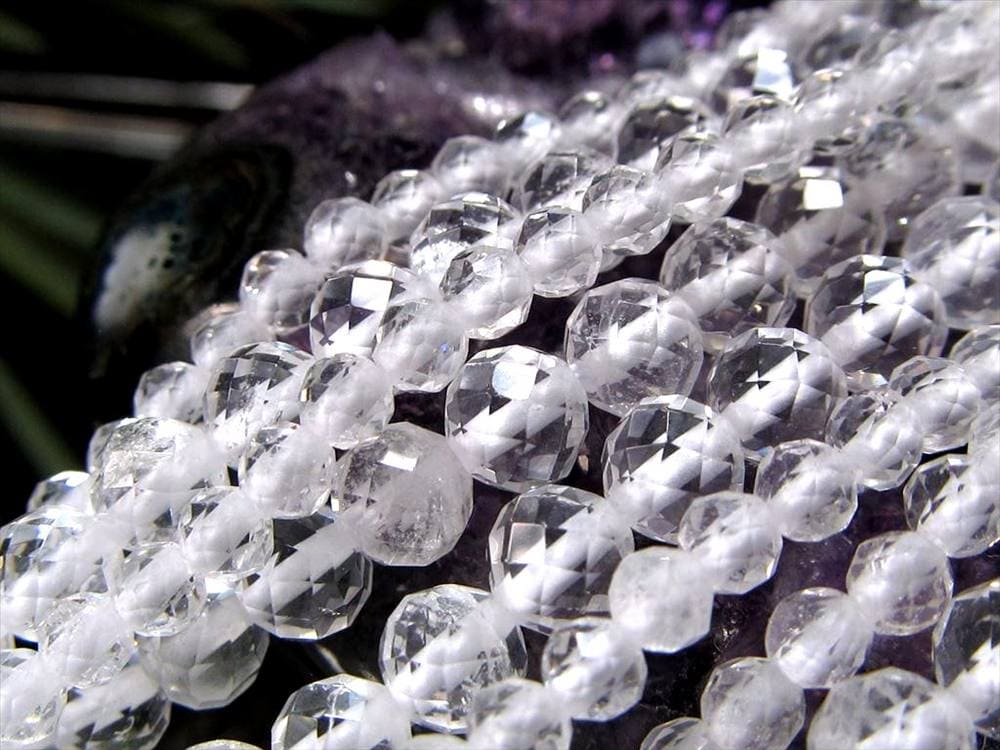 水晶,クォーツ,クリスタル,ビーズ連,連材