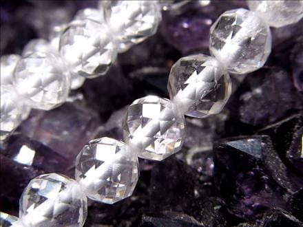 水晶,クォーツ,クリスタル,ビーズ連,連材