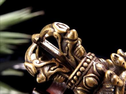 密教法具,プルパ,天珠,金剛杭,置物