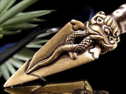 密教法具,プルパ,天珠,金剛杭,置物