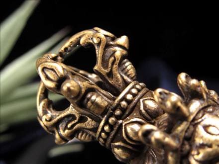 密教法具,プルパ,天珠,金剛杭,置物