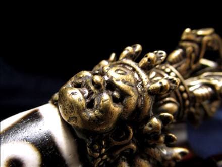 密教法具,プルパ,天珠,金剛杭,置物