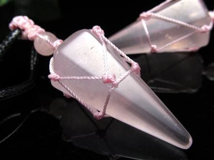 水晶 ペンデュラム ダウジング カット スピリチュアル