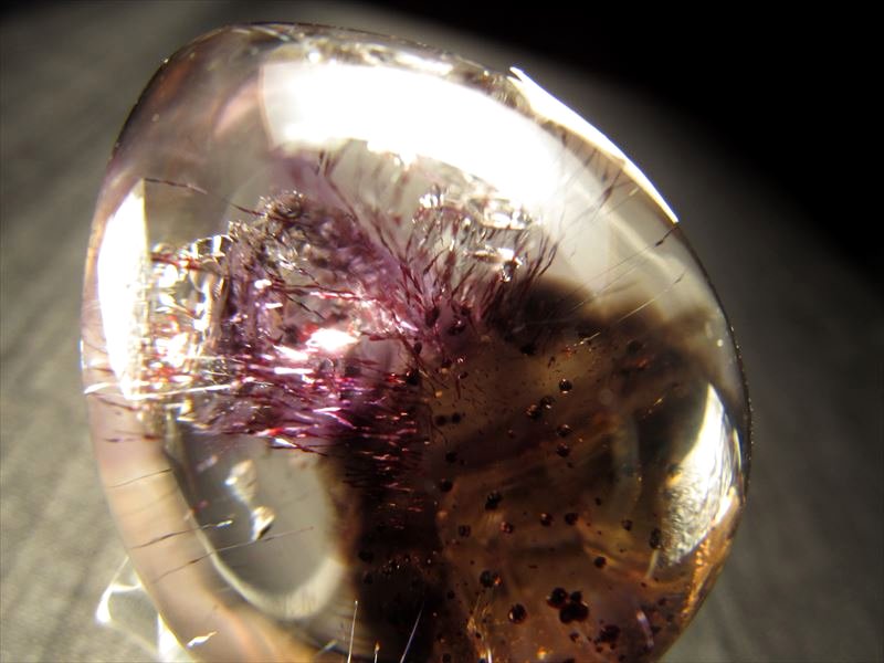 ☆超レア！【水入り＆貫入水晶】スーパーセブン☆超透明！キラキラ