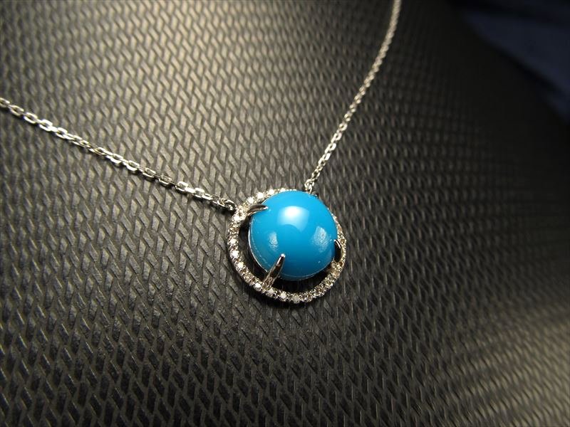 ◇ターコイズの最高峰◇鮮やかなスカイブルー◇最高級5A◇天然