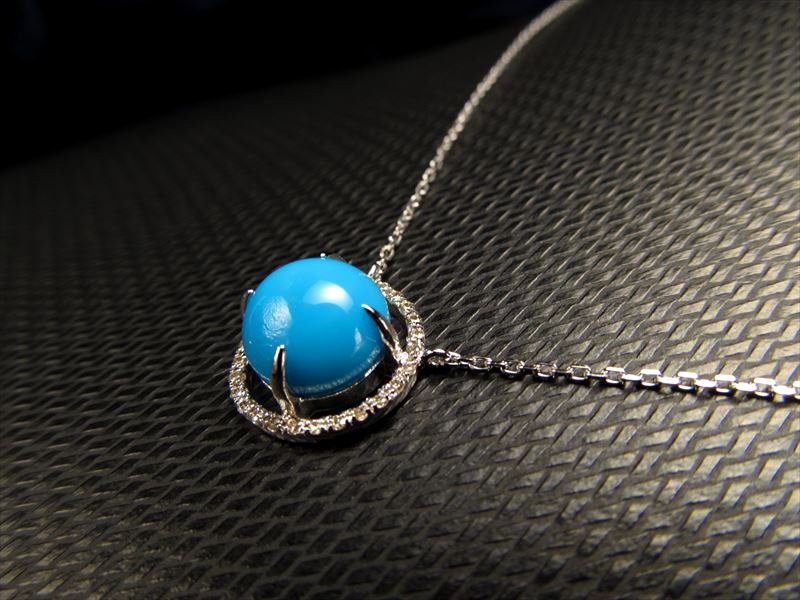 ◇ターコイズの最高峰◇鮮やかなスカイブルー◇最高級5A◇天然