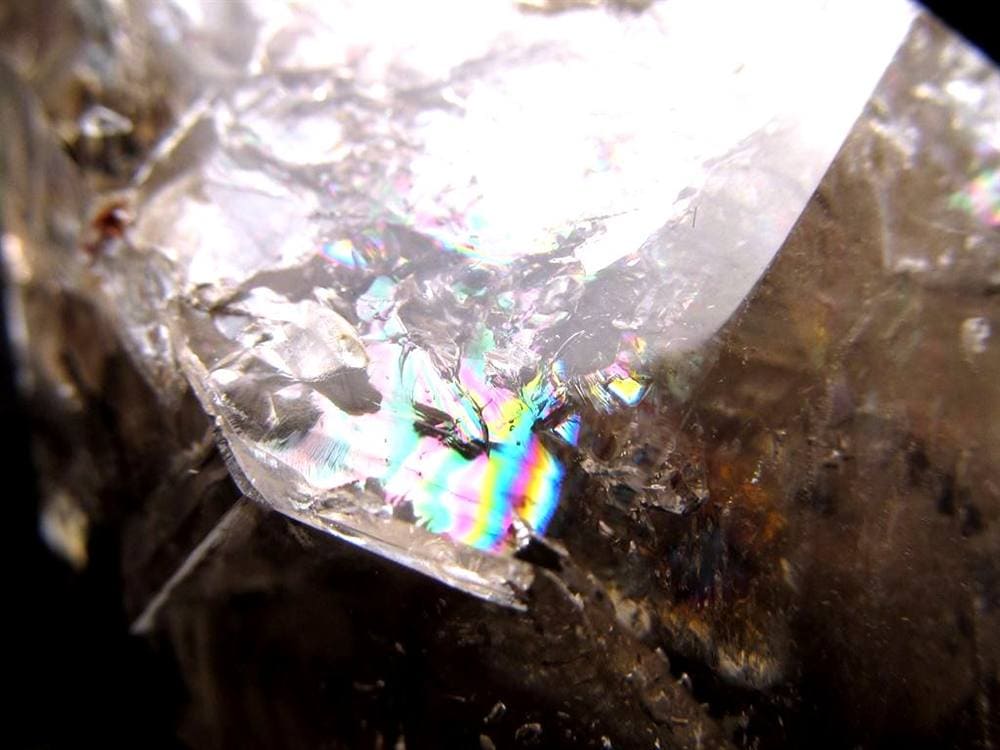 水入り水晶 エレスチャル 原石 置物 エンハイドクォーツ