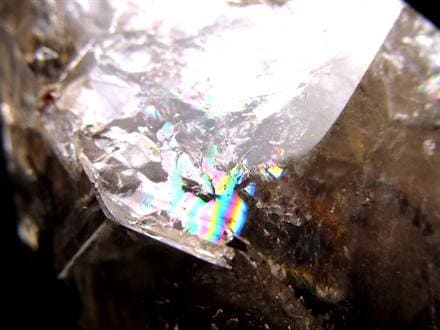 水入り水晶 エレスチャル 原石 置物 エンハイドクォーツ