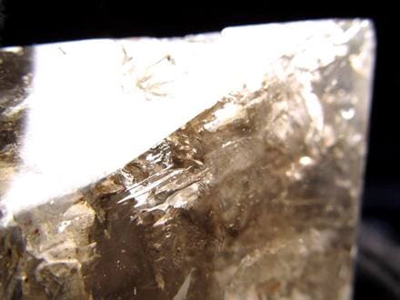 水入り水晶 エレスチャル 原石 置物 エンハイドクォーツ