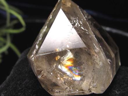 水入り水晶 エレスチャル 原石 置物 エンハイドクォーツ