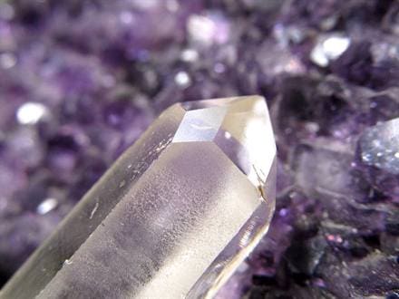 水晶ポイント 水晶 クリスタル ファントム水晶 山入り水晶 ファントムクォーツ