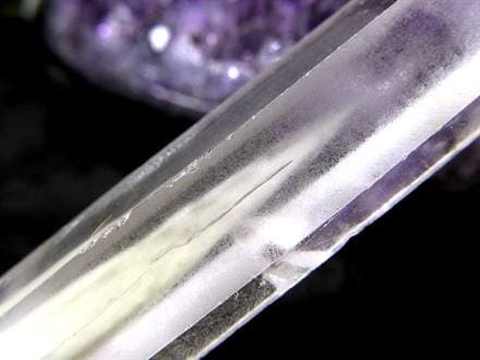 水晶ポイント 水晶 クリスタル ファントム水晶 山入り水晶 ファントムクォーツ