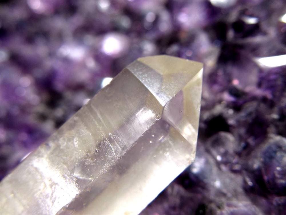 水晶ポイント 水晶 クリスタル ファントム水晶 山入り水晶 ファントムクォーツ