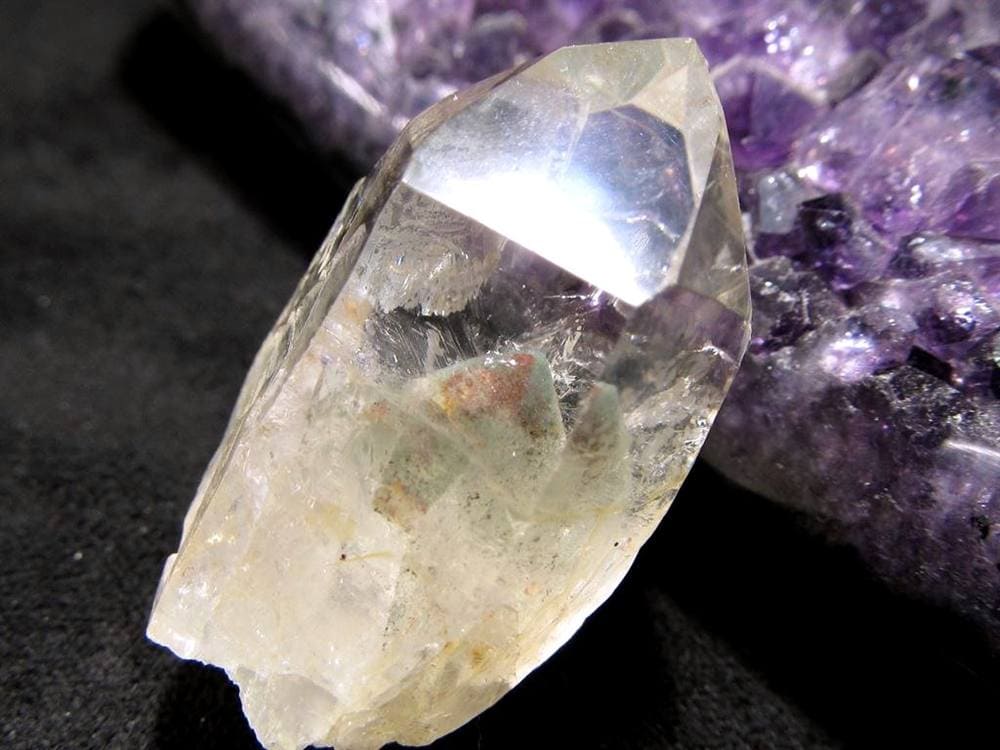 水晶ポイント 水晶 クリスタル ファントム水晶 山入り水晶 ファントムクォーツ