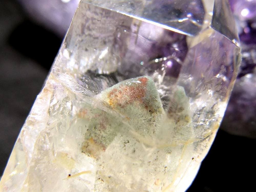 水晶ポイント 水晶 クリスタル ファントム水晶 山入り水晶 ファントムクォーツ