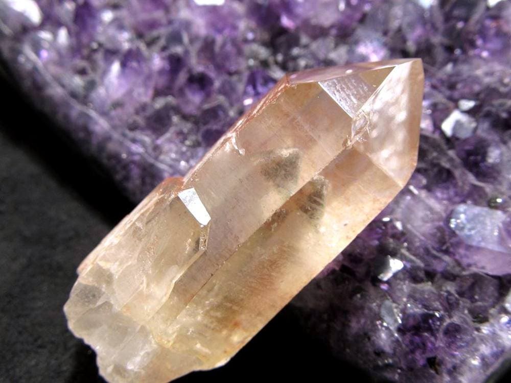 水晶ポイント 水晶 クリスタル ファントム水晶 山入り水晶 ファントムクォーツ