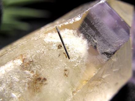 水晶ポイント 水晶 クリスタル ファントム水晶 山入り水晶 ファントムクォーツ