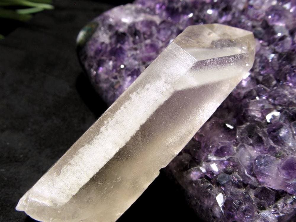 水晶ポイント 水晶 クリスタル ファントム水晶 山入り水晶 ファントムクォーツ
