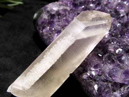 水晶ポイント 水晶 クリスタル ファントム水晶 山入り水晶 ファントムクォーツ