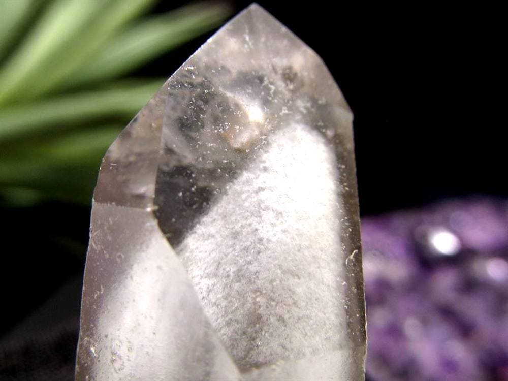 水晶ポイント 水晶 クリスタル ファントム水晶 山入り水晶 ファントムクォーツ