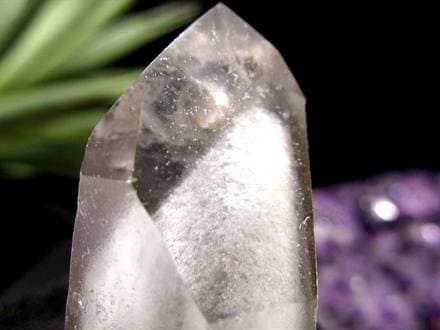 水晶ポイント 水晶 クリスタル ファントム水晶 山入り水晶 ファントムクォーツ