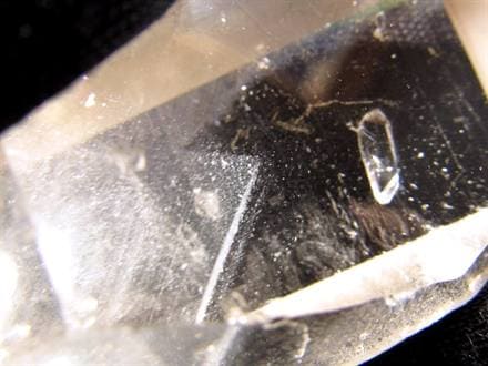 水晶ポイント 水晶 クリスタル ファントム水晶 山入り水晶 ファントムクォーツ