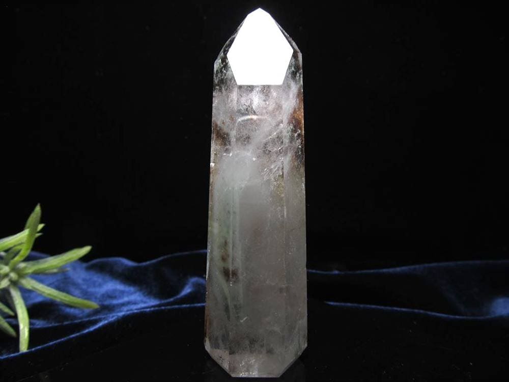 水晶ポイント 水晶 クリスタル ファントム水晶 山入り水晶 ファントムクォーツ