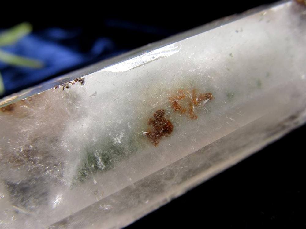 水晶ポイント 水晶 クリスタル ファントム水晶 山入り水晶 ファントムクォーツ