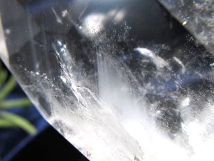 水晶ポイント 水晶 クリスタル ファントム水晶 山入り水晶 ファントムクォーツ