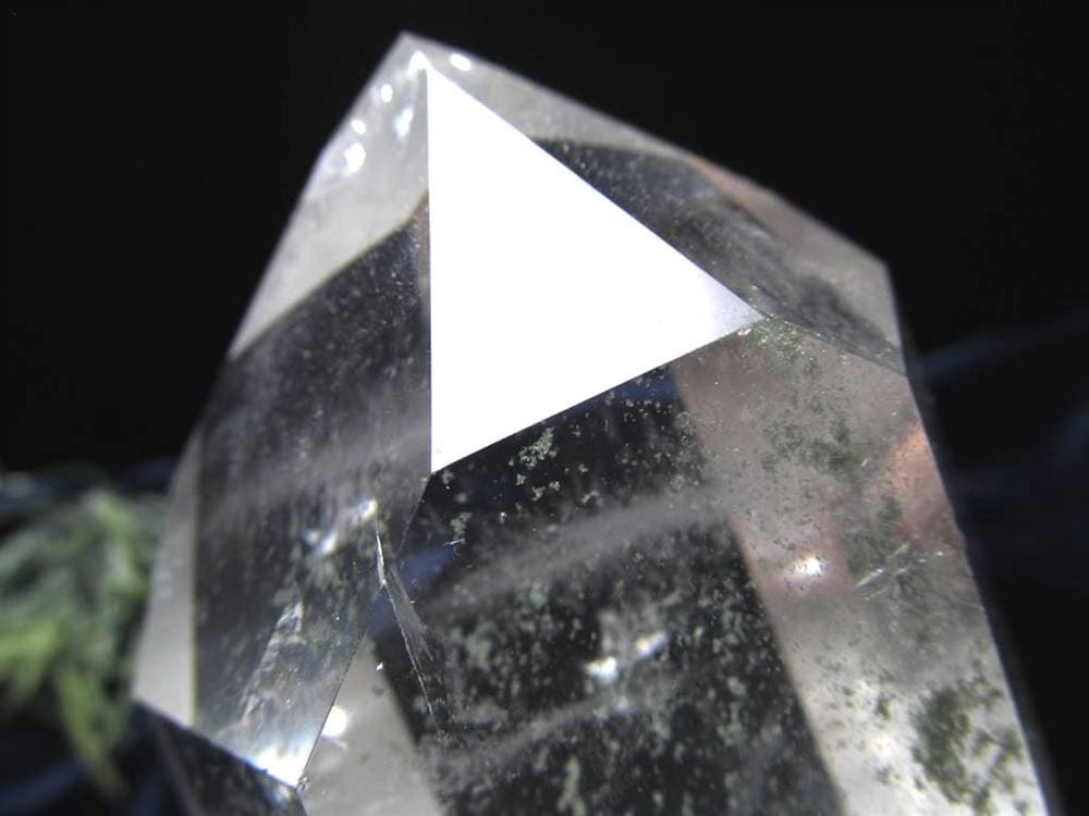 水晶ポイント 水晶 クリスタル ファントム水晶 山入り水晶 ファントムクォーツ