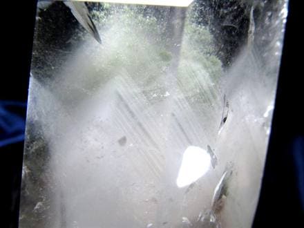 水晶ポイント 水晶 クリスタル ファントム水晶 山入り水晶 ファントムクォーツ