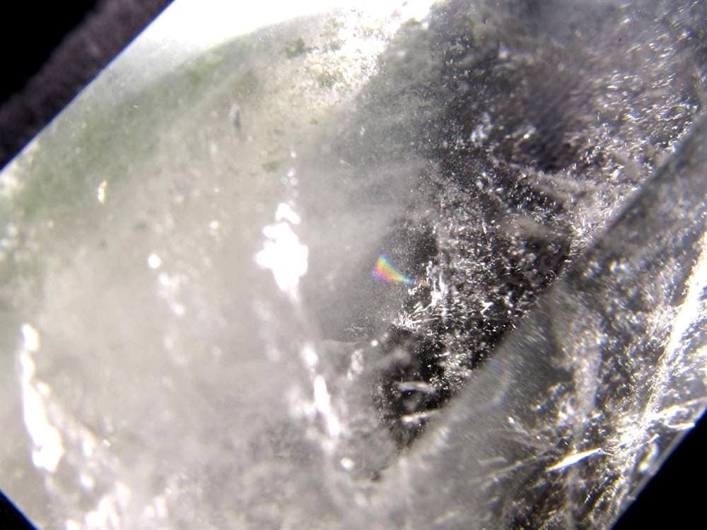 水晶 ファントム水晶 ポイント クリスタル 山入り水晶