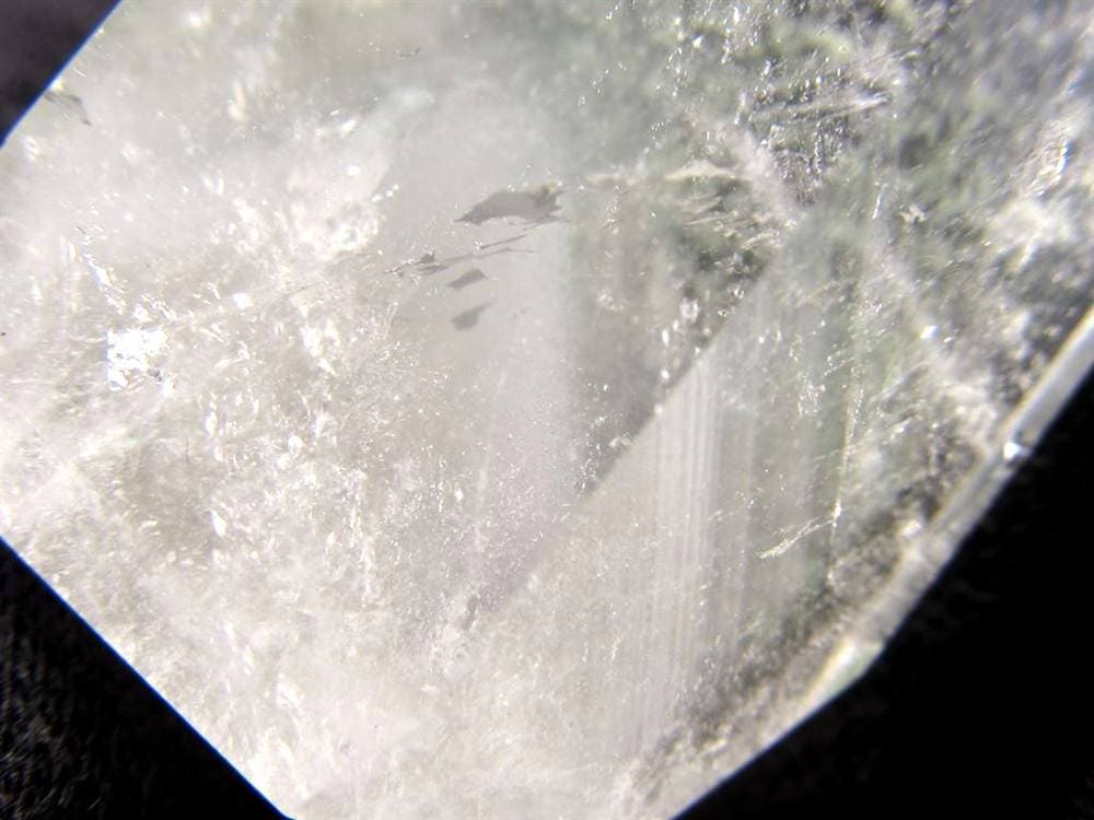 水晶 ファントム水晶 ポイント クリスタル 山入り水晶