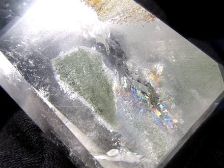 水晶 ファントム水晶 ポイント クリスタル 山入り水晶