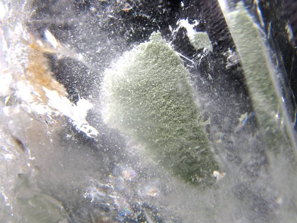 水晶 ファントム水晶 ポイント クリスタル 山入り水晶