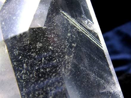 水晶 ファントム水晶 ポイント クリスタル 山入り水晶