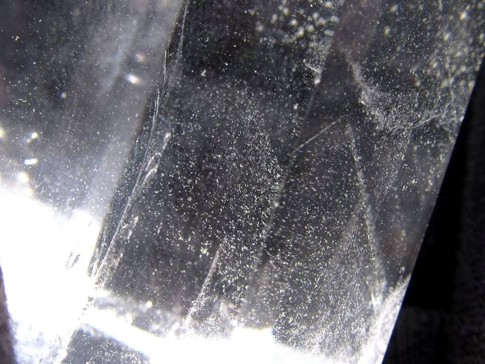 水晶 ファントム水晶 ポイント クリスタル 山入り水晶