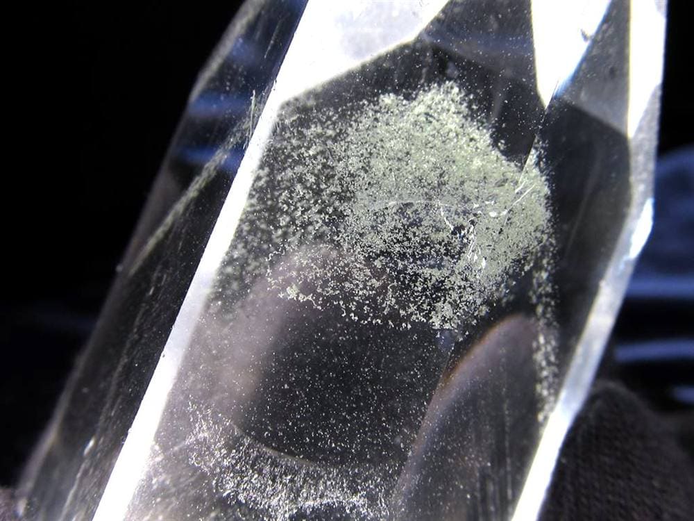 水晶 ファントム水晶 ポイント クリスタル 山入り水晶