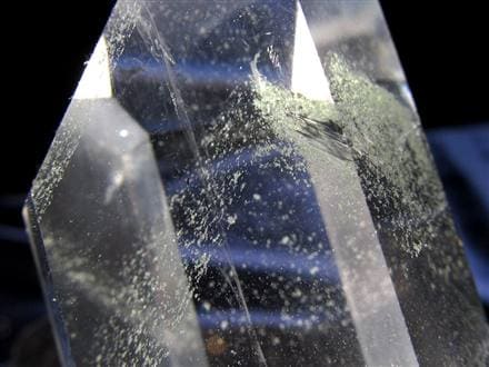 水晶 ファントム水晶 ポイント クリスタル 山入り水晶