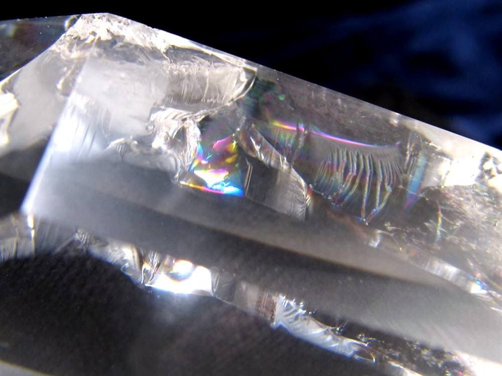 水晶 ファントム水晶 ポイント クリスタル 山入り水晶