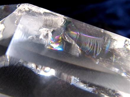 水晶 ファントム水晶 ポイント クリスタル 山入り水晶