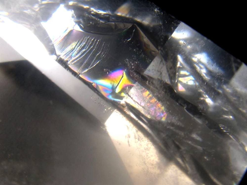 水晶 ファントム水晶 ポイント クリスタル 山入り水晶