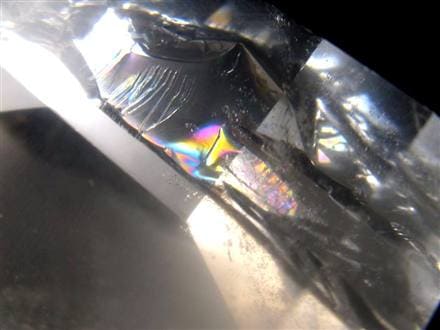 水晶 ファントム水晶 ポイント クリスタル 山入り水晶