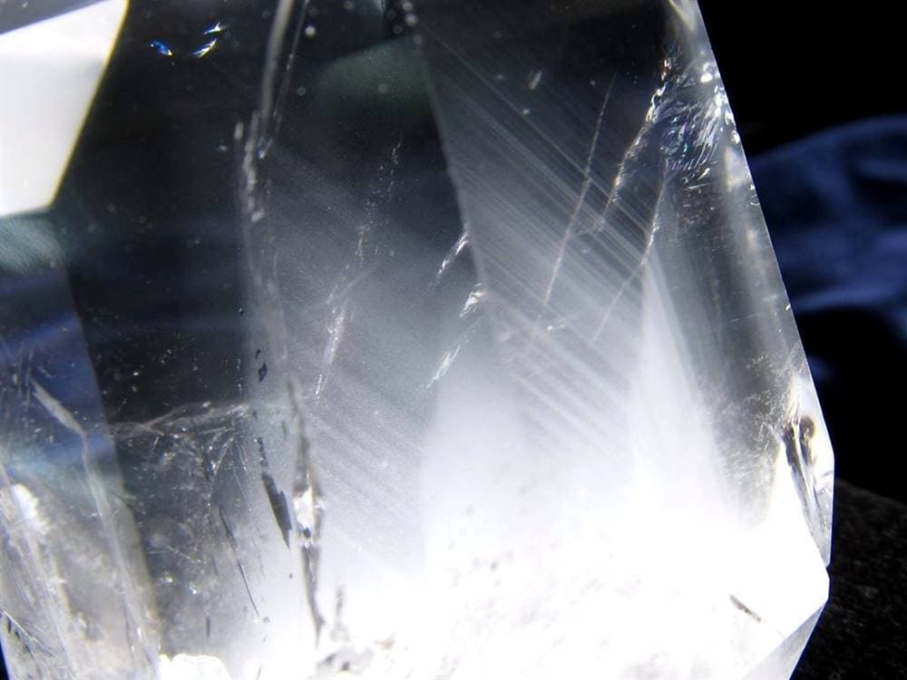 水晶 ファントム水晶 ポイント クリスタル 山入り水晶